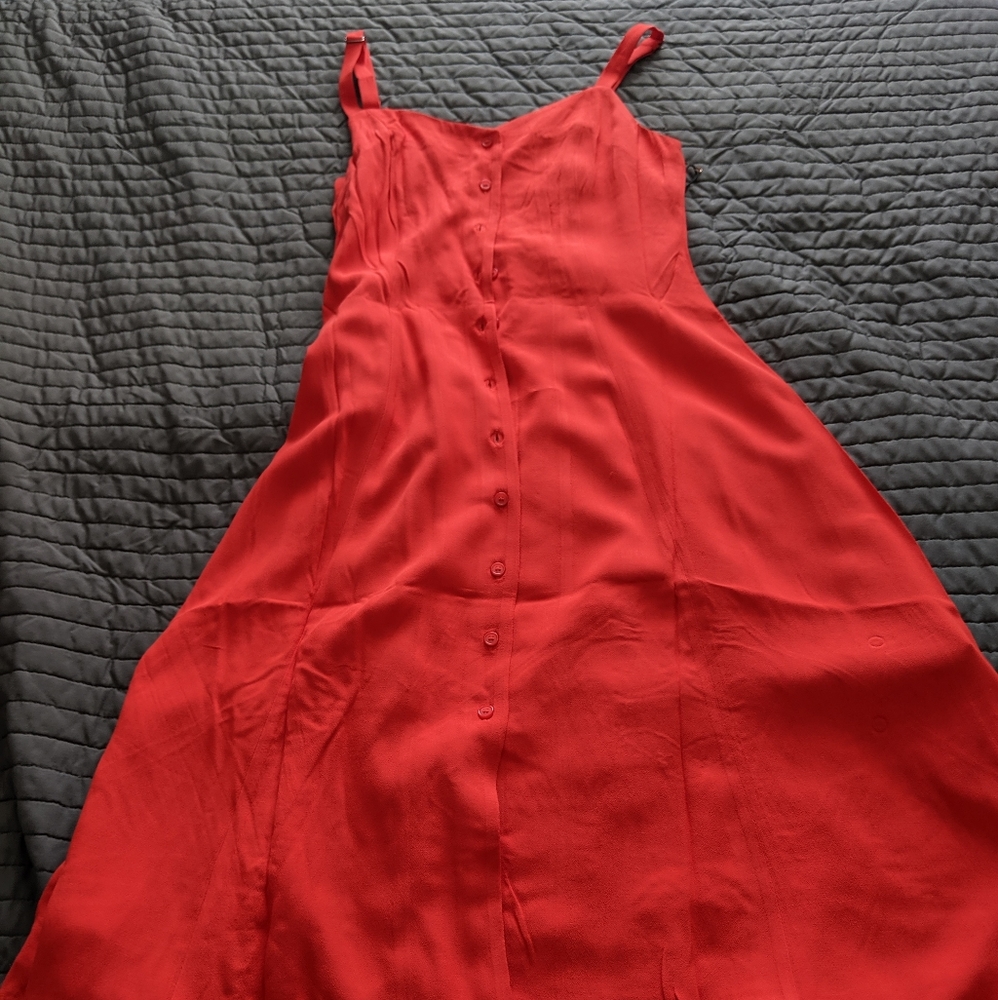 Red dress